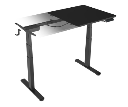 Biurko gamingowe ICY BOX Ergonomiczne elektryczne z blatem 140x70cm